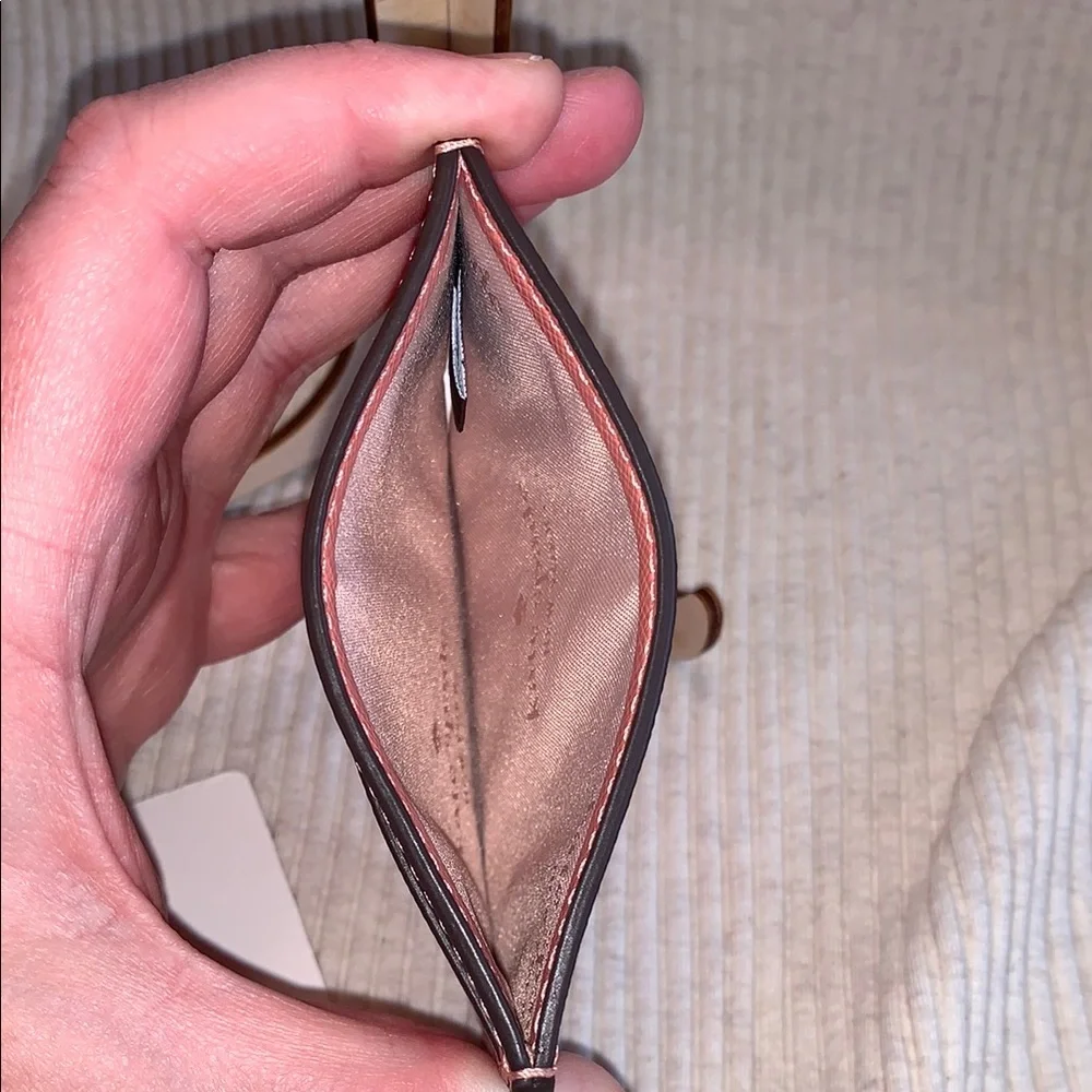 NWT - Kate Spade Madison Small Slim Card Holder in Terracotta Tile - Picture 10 of 16